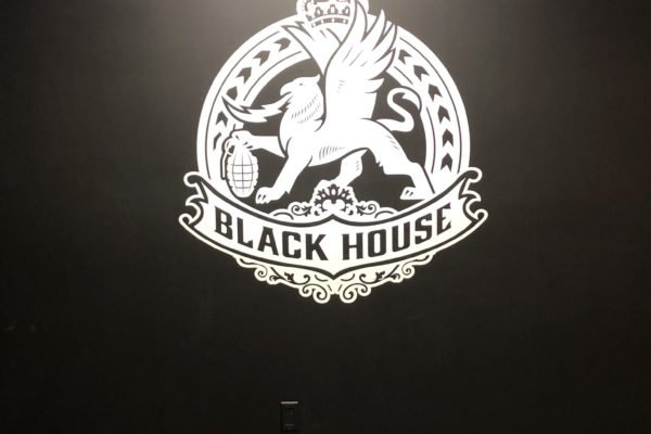 Black House Decal